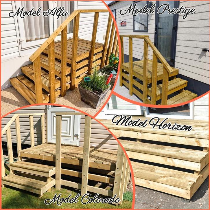 Trappen voor caravans, Caravans en Kamperen, Caravanaccessoires, Ophalen of Verzenden