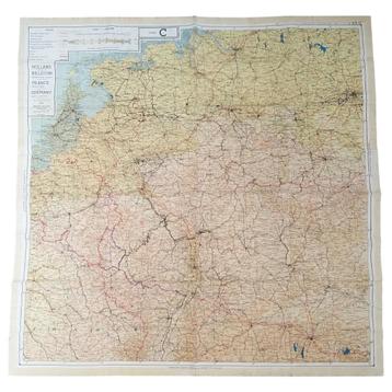 British Army - RAF - escape & evasion map - sheet 43 C/D beschikbaar voor biedingen