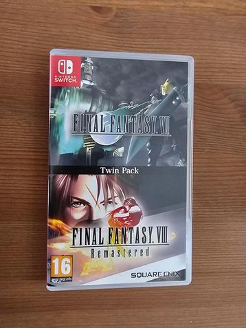 Final fantasy VII & Final Fantasy VIII remastered Twin pack  beschikbaar voor biedingen