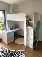 Hoogslaper met bureau en kast, Ophalen, Gebruikt, Hoogslaper