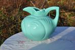 pichet barbotine turquoise  art deco, Antiek en Kunst, Antiek | Keramiek en Aardewerk, Ophalen of Verzenden