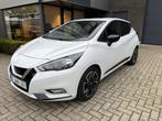 Nissan Micra N-Design navigatie cruise airco pdc euro 6 D, Auto's, Nissan, Stof, 4 cilinders, Wit, 5 deurs