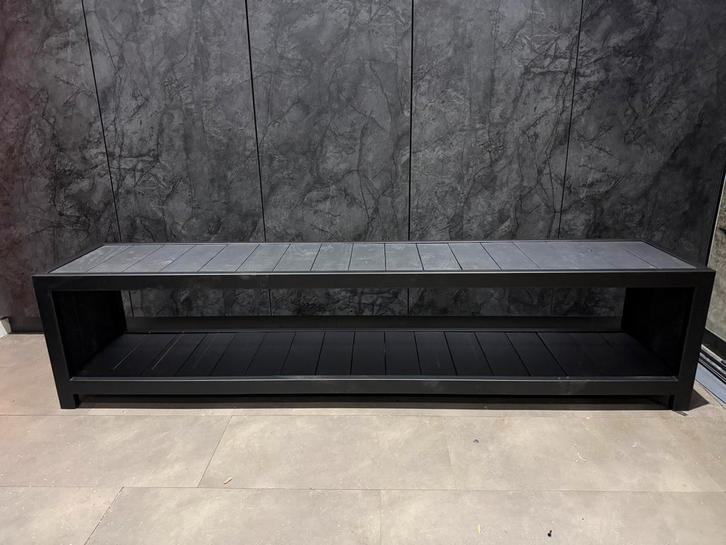 tuin bank, houtopslag, console, sidetable, Jardin & Terrasse, Bancs de jardin, Neuf, Envoi