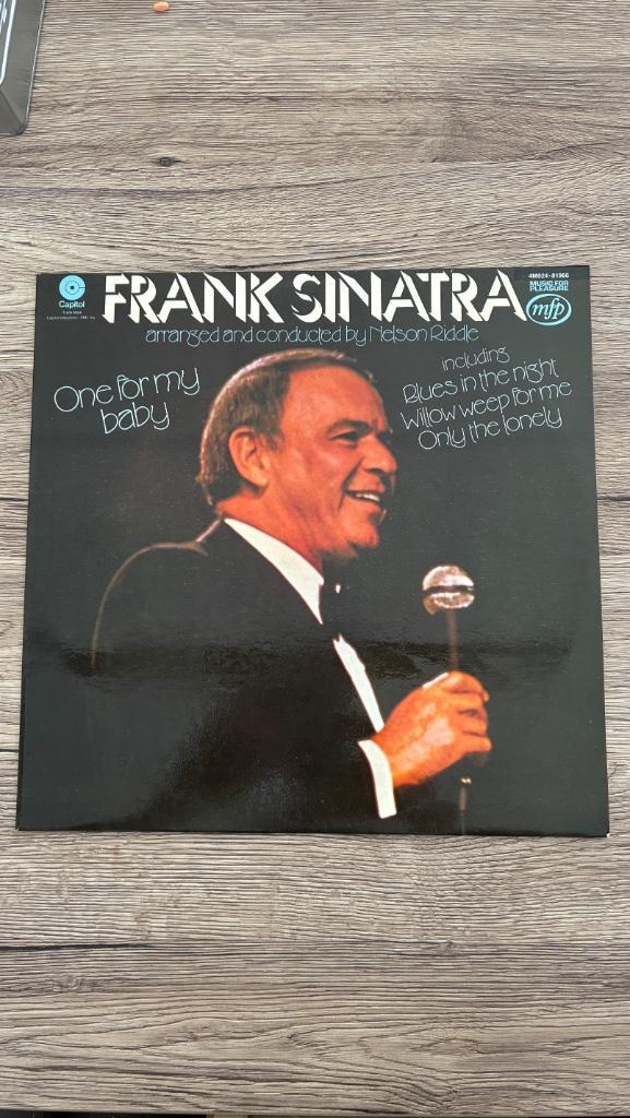 FRANK SINATRA ONE FOR MY BABY, Cd's en Dvd's, Vinyl | Jazz en Blues, Zo goed als nieuw, Blues, 1960 tot 1980, Overige formaten