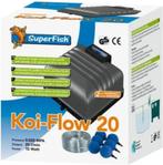Kit de pompe à air SuperFish Koi-Flow 20, Doublure d'étang, Enlèvement ou Envoi, Neuf