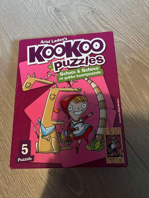 2 KooKoo Puzzles 999 games, Hobby en Vrije tijd, Gezelschapsspellen | Bordspellen, Zo goed als nieuw, Een of twee spelers, Ophalen of Verzenden