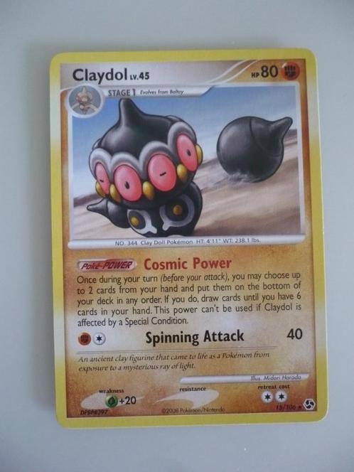 pokemonkaart Claydol 80 HP 15/106*, Hobby & Loisirs créatifs, Jeux de cartes à collectionner | Pokémon, Utilisé, Cartes en vrac