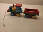 Houten trein 2 delig Disney, Ophalen, Gebruikt, Duw- of Trekspeelgoed