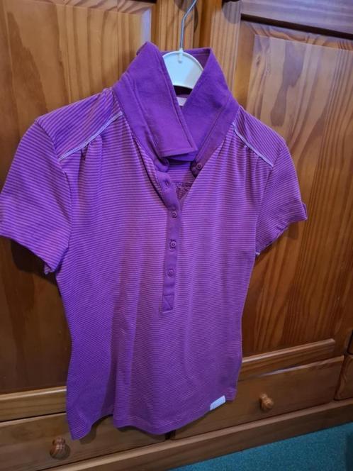 Polo Champion mauve rayé Femme taille L comme neuf, Kleding | Dames, Sportkleding, Zo goed als nieuw, Racketsport, Maat 42/44 (L)