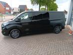 Ford Transit Custom multi use 5pl Limited L2 170pk AUT 41314, Auto's, Stof, Zwart, 4 cilinders, Zwart