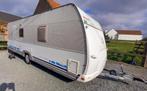Dethleffs camper caravan, Caravans en Kamperen, Caravans, Ringverwarming, Rondzit, Particulier, Omvormbare zithoek