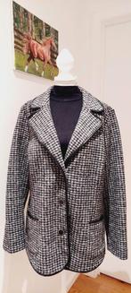 Veste C&A femme hiver noir et blanc/Très bon état.C&A XXXL, Enlèvement, Comme neuf, Blanc