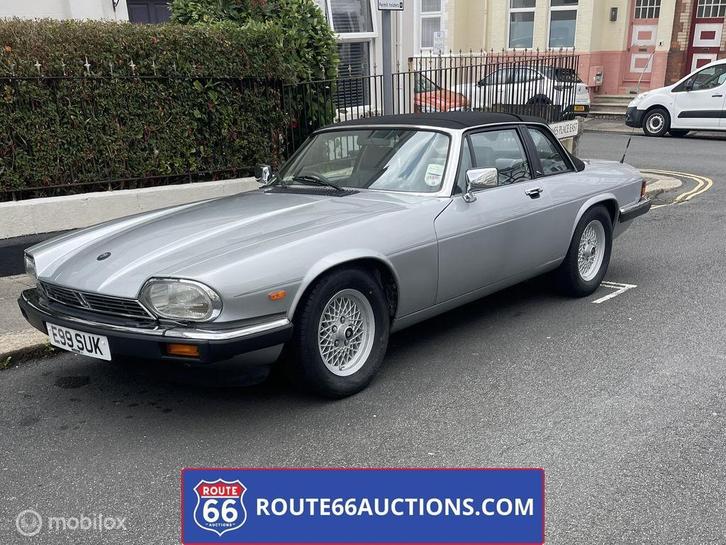 Jaguar XJ-SC 3.6 targa RHD | 1987 | Route 66 Auctions, Auto's, Oldtimers, Bedrijf, Te koop, Jaguar, Benzine, Overige carrosserie