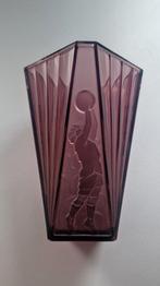 Vase art deco Val saint Lambert Basketteur, Enlèvement
