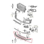 BAS DE PARE CHOC AUDI RS3 8V (16-19) - ORIGINE AUDI, Autos : Divers, Tuning & Styling, Enlèvement