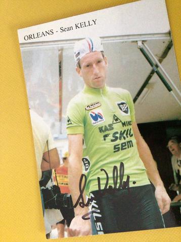 Wielerkaart 1985 tour de france sean kelly signe, Envoi, Comme neuf