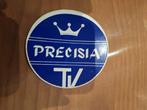 Vintage sticker Precisia Tv, Verzamelen, Stickers, Ophalen of Verzenden, Gebruikt, Merk