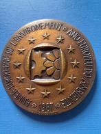 1987 Portugal medaille Europees jaar van het Milieu Aurélio, Verzenden, Brons