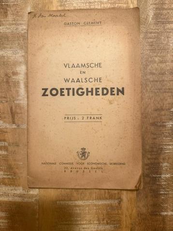 Vlaamsche en Waalsche zoetigheden - Gaston Clement beschikbaar voor biedingen