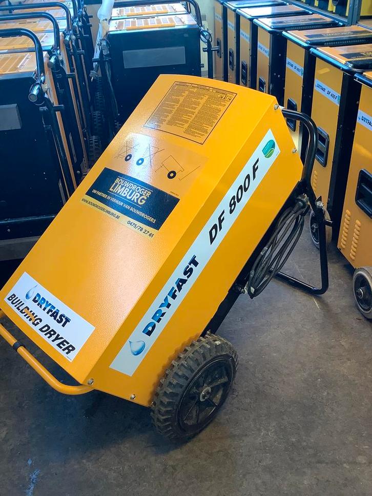 Huur bouwdroger Genk limburg     DF800F.  50€/week all in, Doe-het-zelf en Bouw, Gereedschap | Overige machines, Ophalen