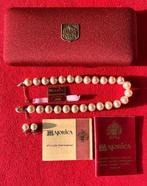 Ensemble Collier et Boucles D'oreilles en Perles Majorica, Bijoux, Sacs & Beauté, Enlèvement ou Envoi, Comme neuf, Blanc, Autres matériaux