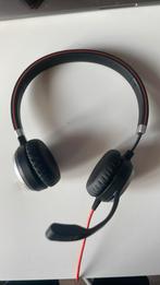 Jabra evolve duo headset, Ophalen, Volumeregelaar, On-ear, Zo goed als nieuw