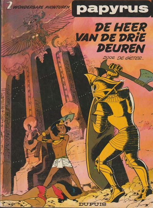 Strip - Papyrus nr. 2 - De heer van de drie deuren., Boeken, Stripverhalen, Verzenden