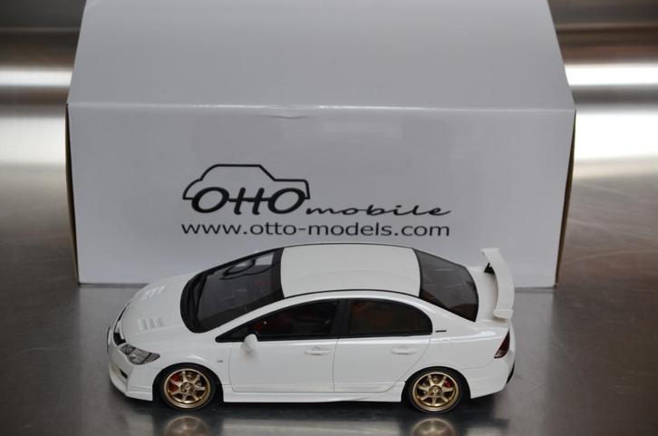 Honda Civic FD2 Type R Mugen Otto, Hobby en Vrije tijd, Modelauto's | 1:18, Nieuw, Auto, OttOMobile, Ophalen of Verzenden