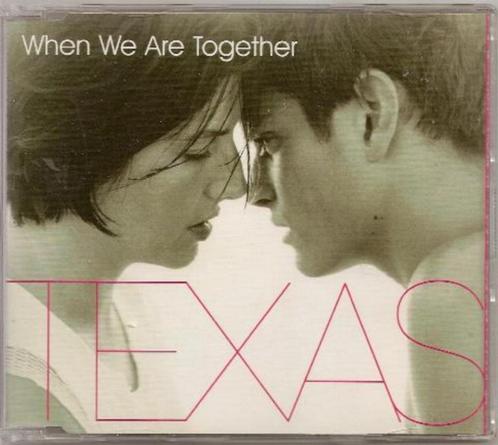 TEXAS - WHEN WE ARE TOGETHER - MAXI CD SINGLE & VIDEO, Cd's en Dvd's, Cd Singles, Gebruikt, Pop, 1 single, Maxi-single, Verzenden