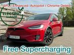 Model X Long Range 6PL*full self drive*Black Pack, Auto's, Tesla, Automaat, Leder, 2240 kg, 386 kW