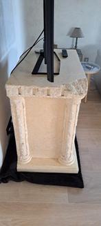 TV meubel in fossiele steen, Huis en Inrichting, Ophalen