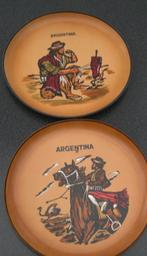 2 mooie ophangborden-souvenir Argentinië-ca.25cm-GAUCHA, Enlèvement