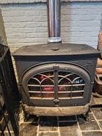 Houtkachel jotul f600 10 kw, Ophalen, Gebruikt, Houtkachel, Vrijstaand