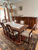 Eiken eetkamer, Huis en Inrichting, Complete eetkamers, Ophalen, Zo goed als nieuw