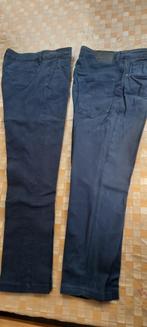 2 marineblauwe herenbroeken C&A Maat L30, Vêtements | Hommes, Pantalons, Enlèvement ou Envoi, C&A, Autres tailles, Porté
