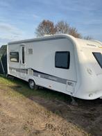 Caravan Hobby 540 UFe, Caravans en Kamperen, Caravans, Vast bed, Rondzit, Hobby, Schokbreker