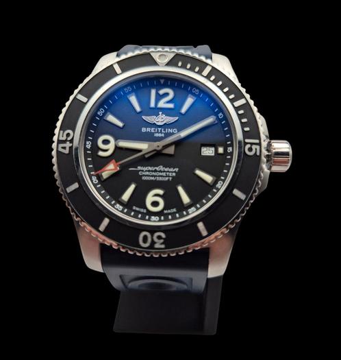 Breitling Superocean II Automatic 44mm full set, Handtassen en Accessoires, Horloges | Heren, Zo goed als nieuw, Breitling, Ophalen