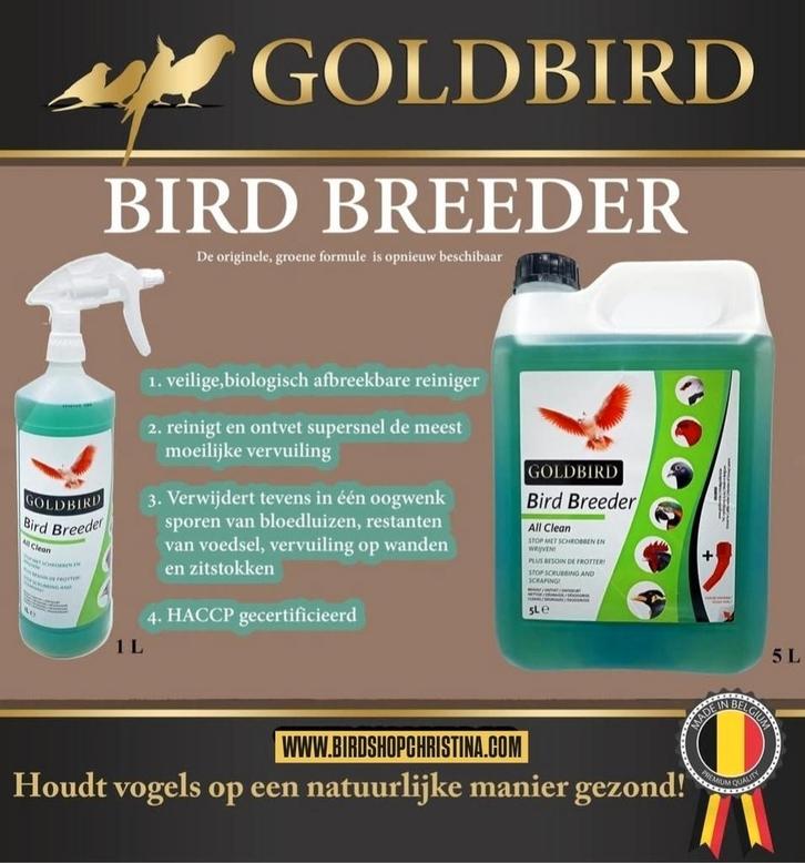 NIEUW Bird Breeder 5L GoldBird, Dieren en Toebehoren, Vogels | Toebehoren, Nieuw, Ophalen