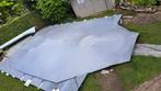 winterzeil zwembad, Tuin en Terras, Ophalen, Zo goed als nieuw, Afdekzeil