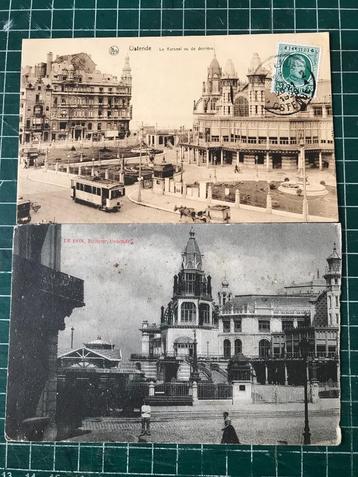2x Ostende Casino Kursaal, Enlèvement ou Envoi, Affranchie, Flandre Occidentale