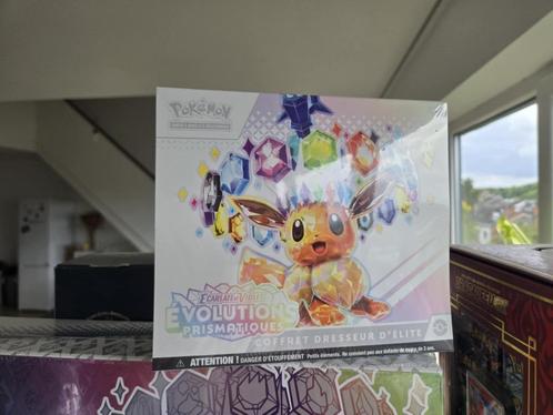 ETB Evolutions Prismatiques, Hobby en Vrije tijd, Verzamelkaartspellen | Pokémon, Nieuw, Boosterbox, Foil, Ophalen of Verzenden