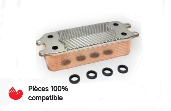 Bulex Echangeur à plaque, 20 Plaques (Pièce compatible) neuf, Collections, Collections Autre, Neuf, Enlèvement ou Envoi