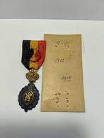 Belgische Arbeidsmedaille 1e klasse (30 jaar) vintage, Ophalen of Verzenden, Overige materialen