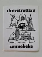 Autocollant vintage - Drevetrotters - Zonnebeke, Comme neuf, Enlèvement ou Envoi, Société ou Association