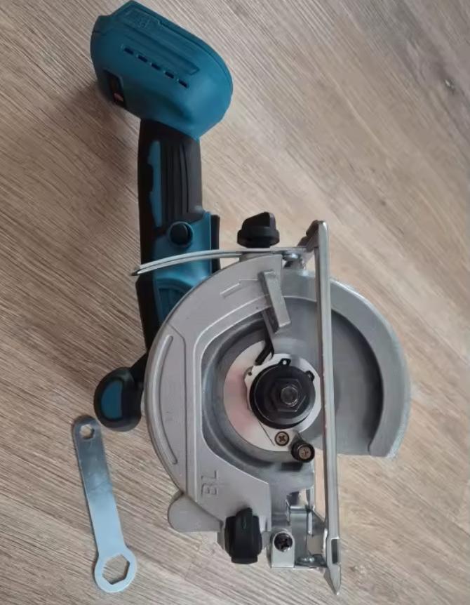 Scie circulaire électrique sans fil 125 mm sans balais – 18V, Doe-het-zelf en Bouw, Gereedschap | Zaagmachines, Cirkelzaag, 1200 watt of meer