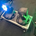 SHOWTEC led moving head 2x in flightcase, Muziek en Instrumenten, Licht en Laser, Ophalen, Zo goed als nieuw