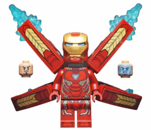 Lego figuur Iron Man - Mark 50 Armor sh0497as super heroes, Kinderen en Baby's, Speelgoed | Duplo en Lego, Nieuw, Lego, Losse stenen