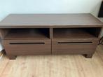 Tv meubel ikea donkerbruin, Huis en Inrichting, Kasten |Televisiemeubels, Gebruikt, 100 tot 150 cm, Eikenhout, Ophalen of Verzenden