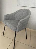 6  nieuwe grijze stoelen, Ophalen, Grijs, Stof, Vijf, Zes of meer stoelen