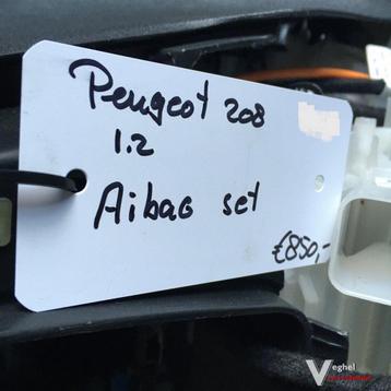 Peugeot 208 2017 Airbag set  beschikbaar voor biedingen